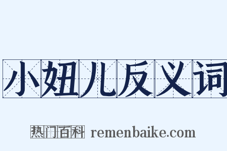 小妞儿反义词是什么意思的图片
